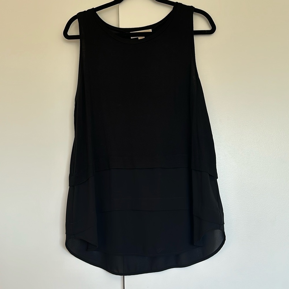 Michael Kors Black Tank Size L